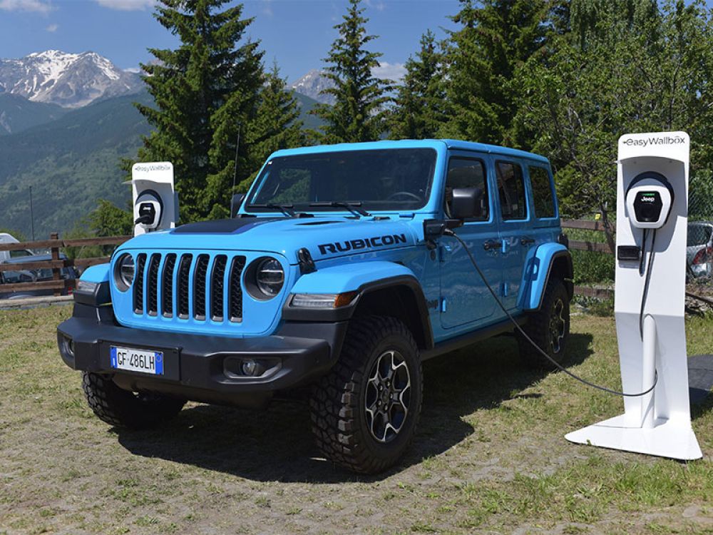 Le soluzioni di ricarica ALL-e ora anche per la Jeep Wrangler 4xe
